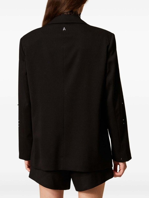 The Best Shops TWINSET: Blazer - Blazer - Negro