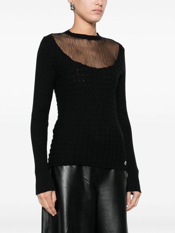 TWINSET buy online Top - Noir