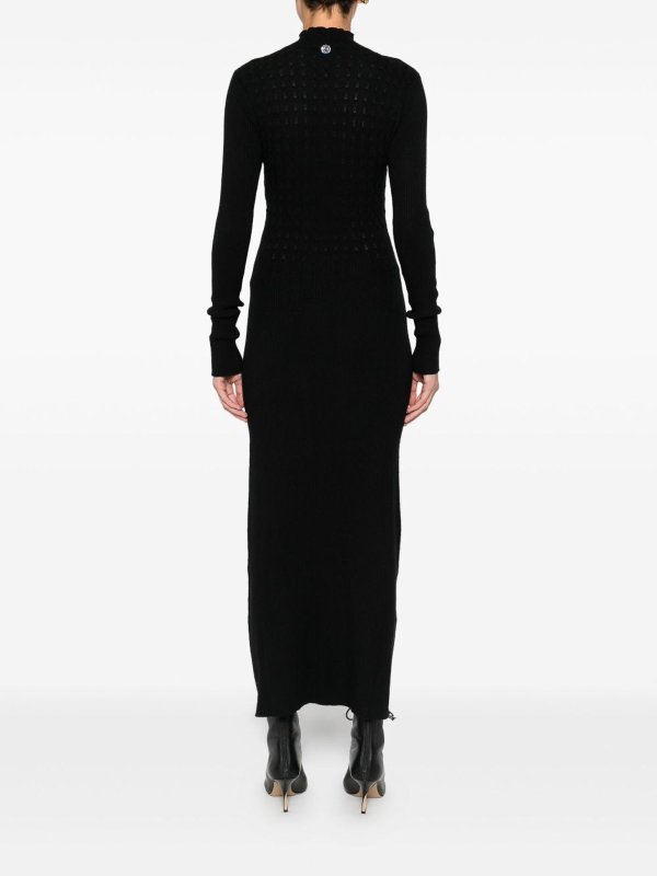 TWINSET buy online High Neck Ribbed Dress