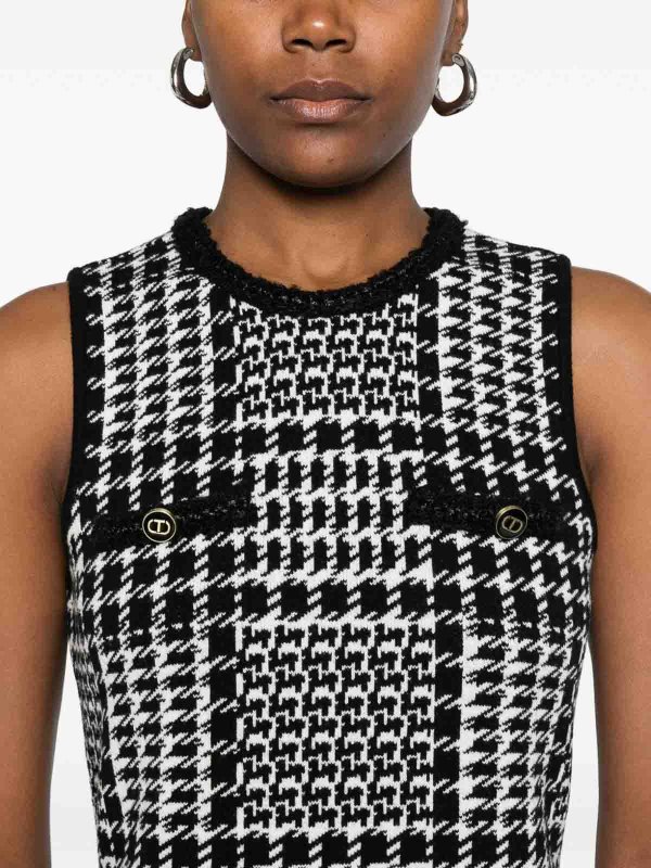 TWINSET buy online Short Checked Dress