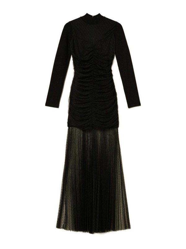 TWINSET: Knielange und Midi Röcke - Midirock - Schwarz