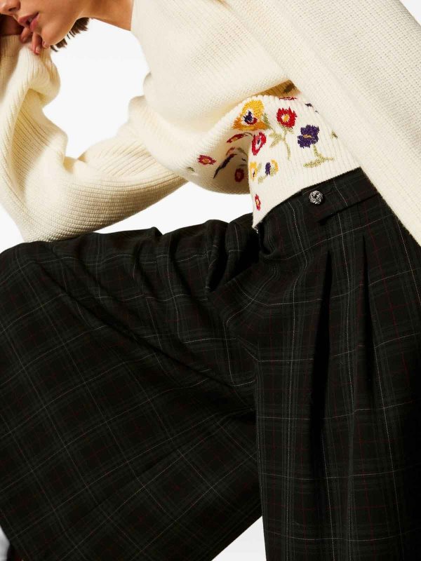 The Best Shops TWINSET: カジュアルトラウザー - カジュアルパンツ - 緑