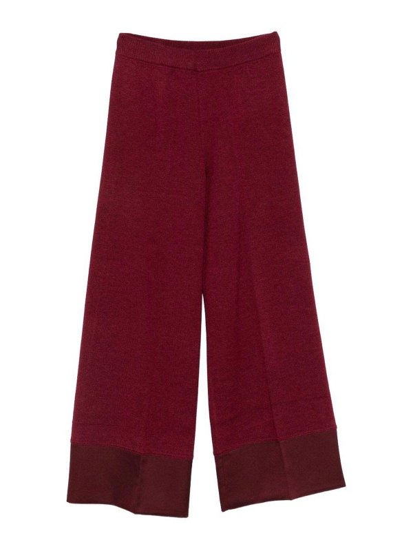 TWINSET: casual trousers - Trousers With Inserts