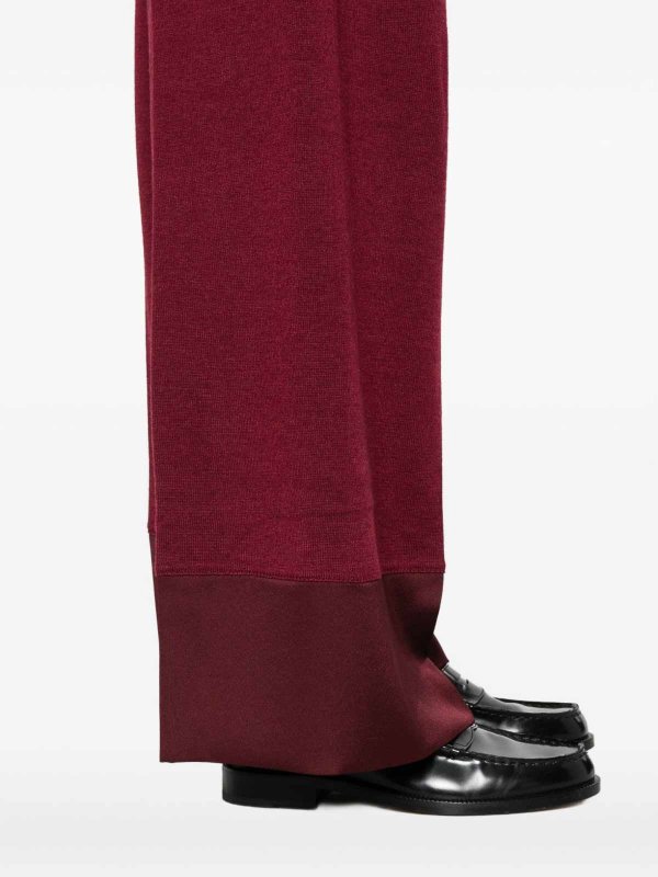 TWINSET: casual trousers online - Trousers With Inserts