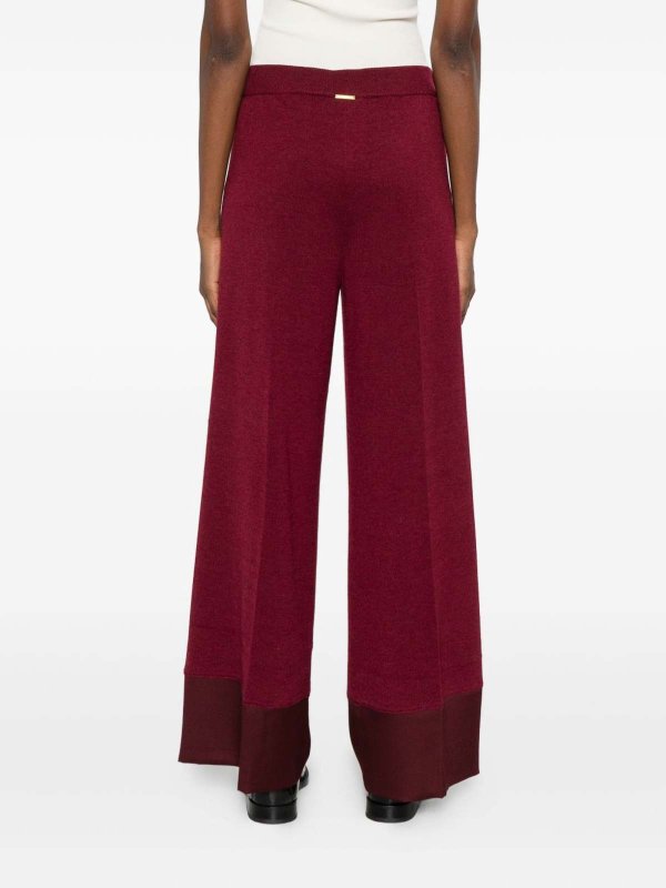 The Best Shops TWINSET: casual trousers - Trousers With Inserts