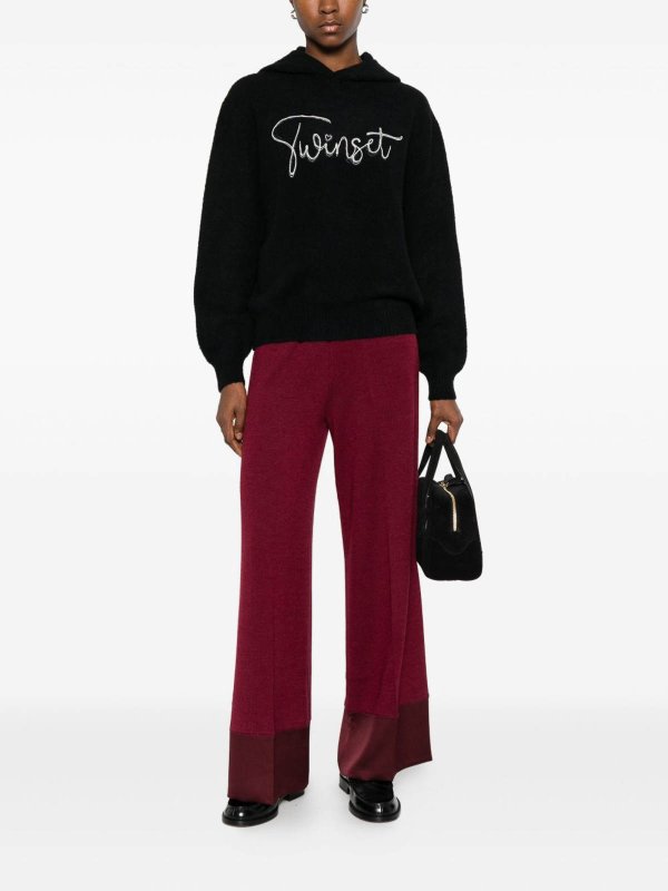 Trousers With Inserts shop online: TWINSET