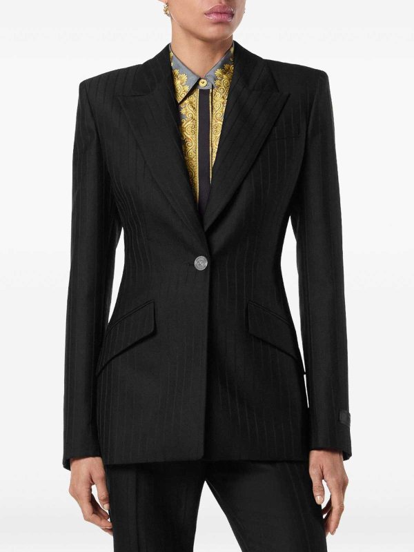 Blazer - Negro shop online: VERSACE