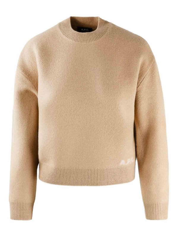 A.P.C.: クルーネック online - クルーネック - ブラウン