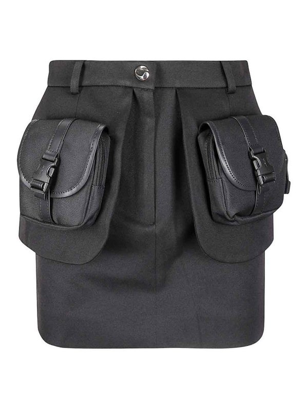 COPERNI: ニーレングススカート＆ミディ丈 - 膝丈/ミディスカート - 黒