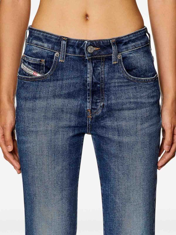 DIESEL: Straight Leg Jeans online - Straight Leg Jeans - Blau