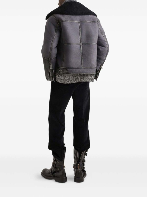 Double-breasted herringbone blazer shop online: DOLCE & GABBANA