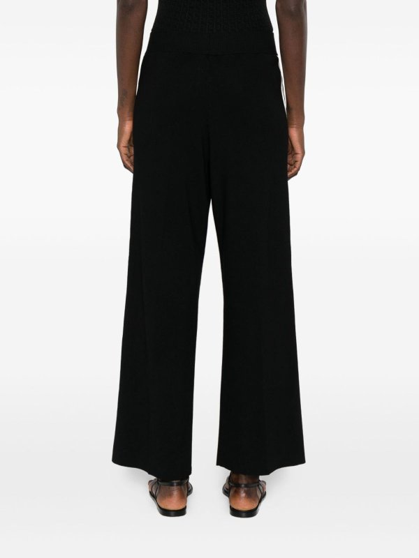 The Best Shops ELISABETTA FRANCHI: casual trousers - Trousers With Logo