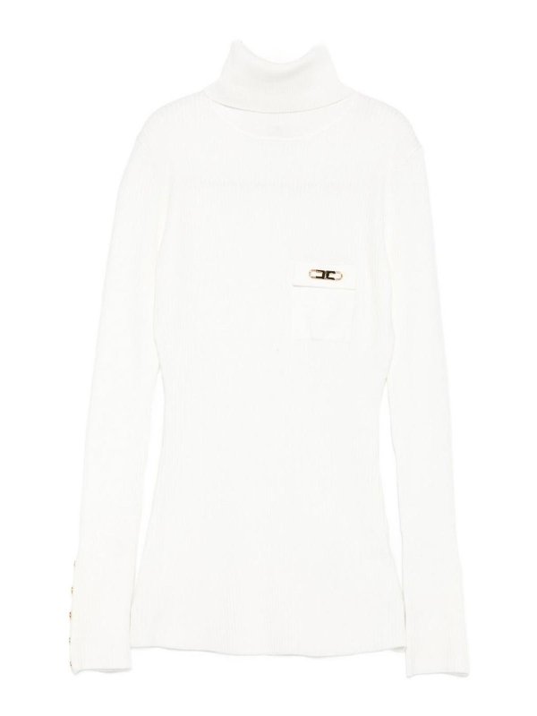 ELISABETTA FRANCHI: Turtlenecks & Polo necks - Turtleneck Sweater