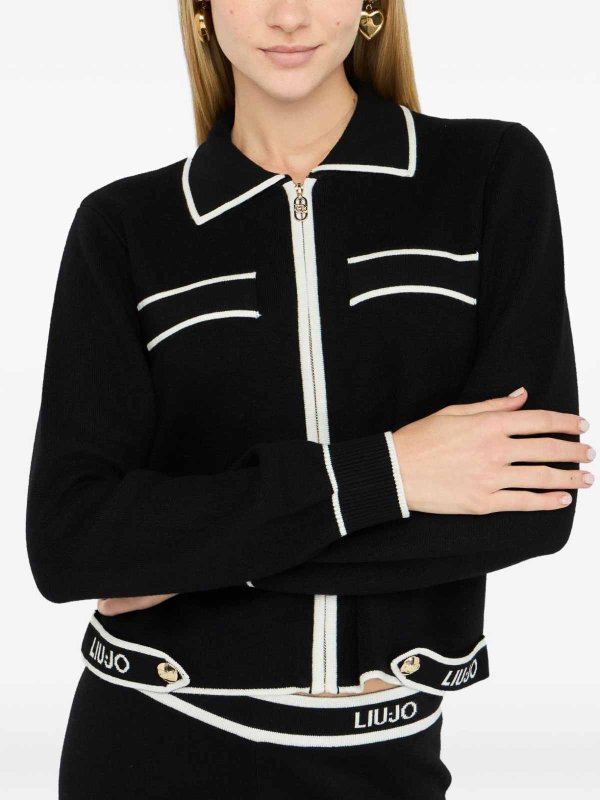 The Best Shops Liu Jo: cardigans - Cardigan With Zip