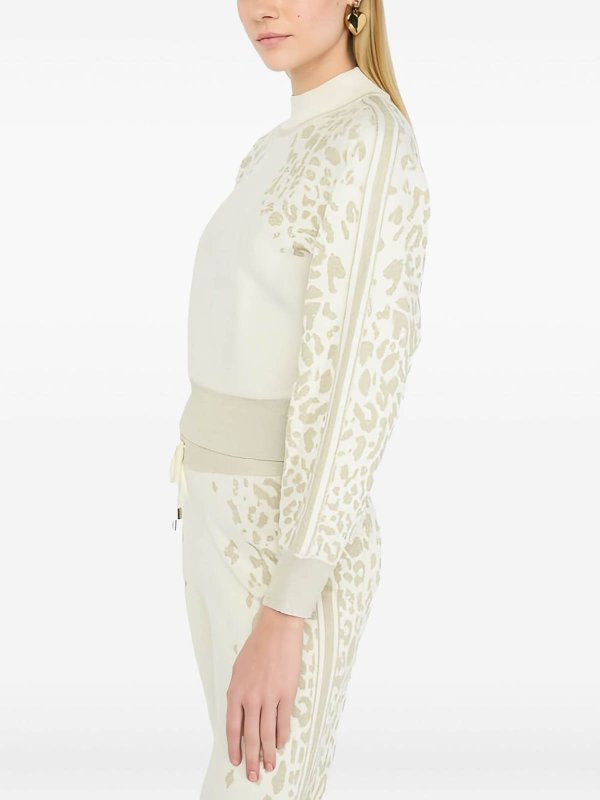 The Best Shops Liu Jo: maglia collo rotondo - Maglione Con Stampa