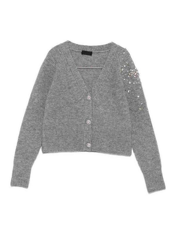 Liu Jo: cardigans - Cardigan With Decoration
