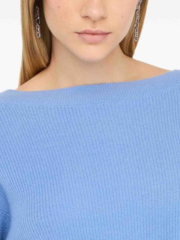 The Best Shops Liu Jo: ボートネック - ボートネック - ブルー