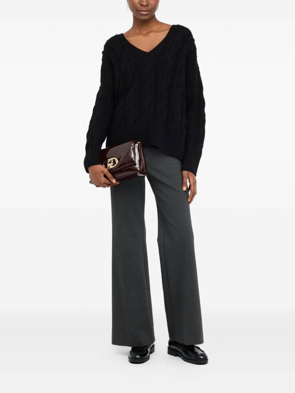 Liu Jo buy online Pantaloni Con Placca Logo