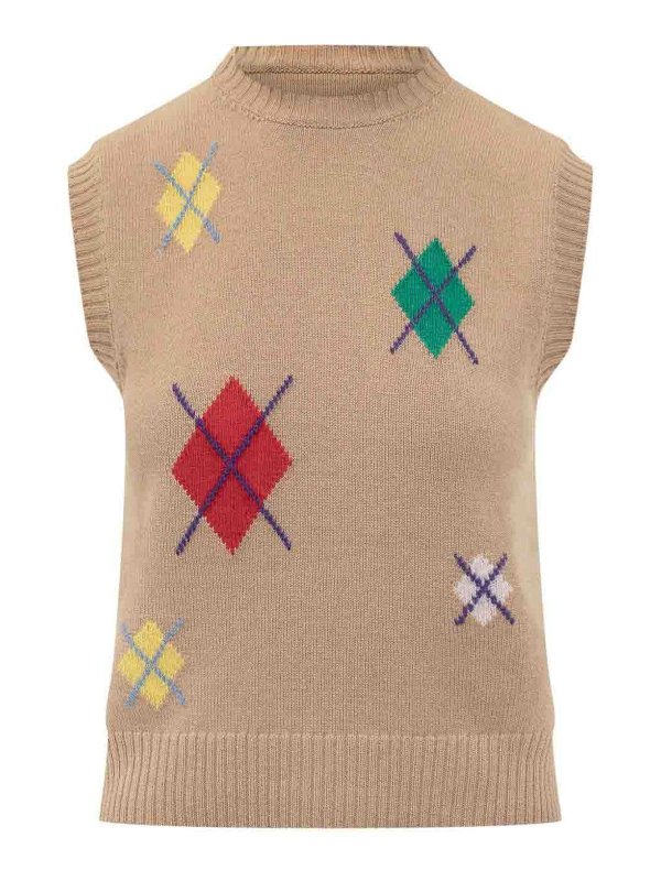 m.s.g.m.: Tops & Tank tops - Top Smanicato