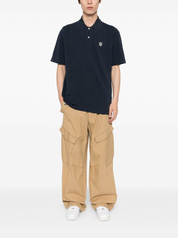 The Best Shops MAISON KITSUNÉ: polo shirts - Polo Shirt With Logo