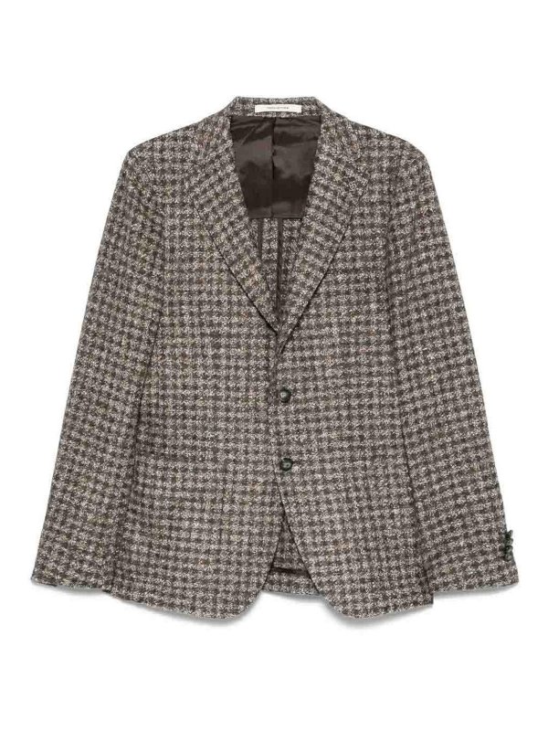 TAGLIATORE: blazers - Checked Blazer