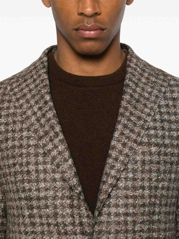 The Best Shops TAGLIATORE: blazers - Checked Blazer