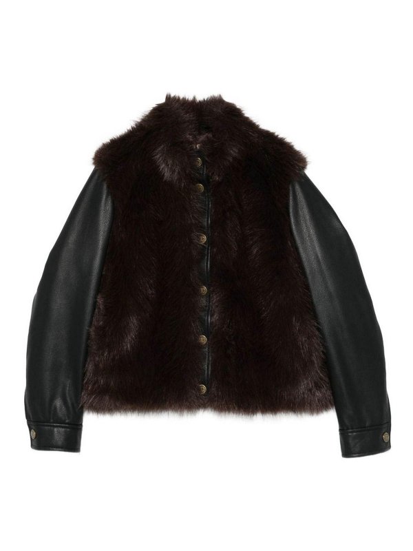 TWINSET: giacche casual - Giacca Con Inserti