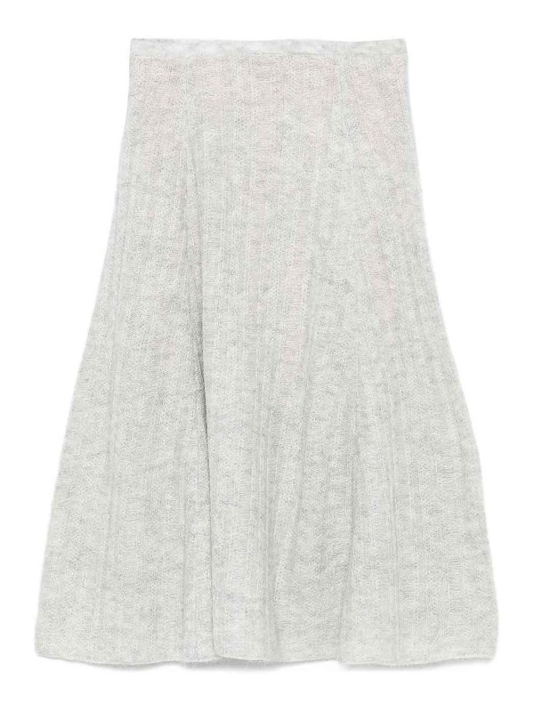 TWINSET: Knee length skirts & Midi - Flared Midi Skirt