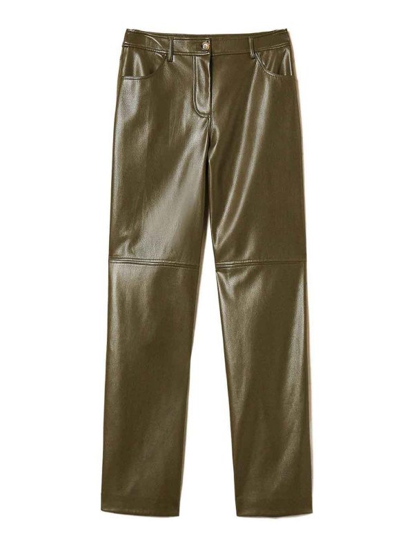 TWINSET: casual trousers - Zip Trousers