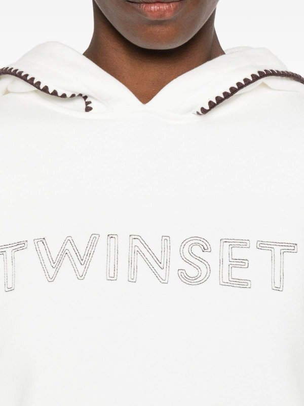 The Best Shops TWINSET: jumpsuits - Sports trousers with elasticated hems