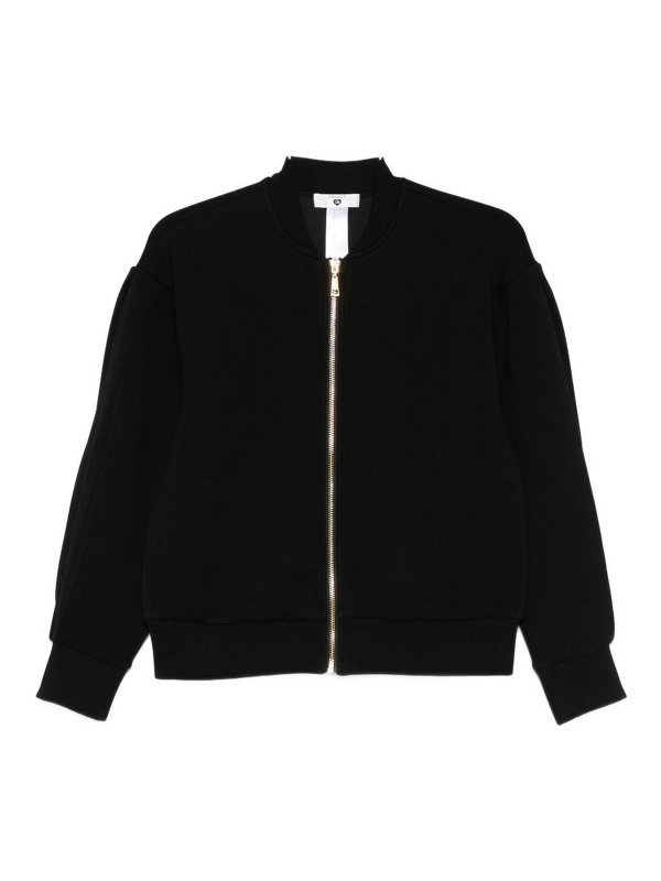 TWINSET: bombers - Bomber Jacket With Zip