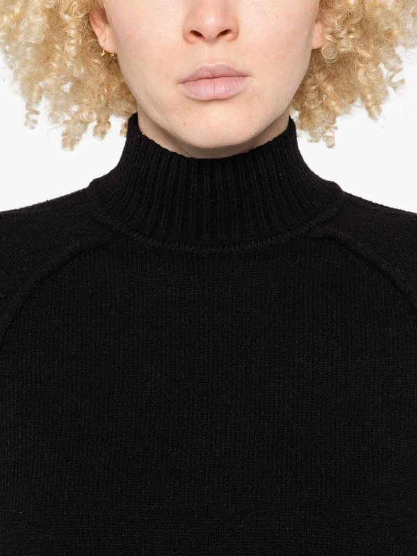 TWINSET: Col roulé & Col polo online - Pull Col Roulé - Noir