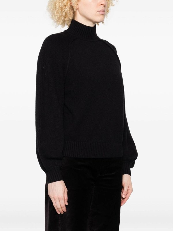 The Best Shops TWINSET: Col roulé & Col polo - Pull Col Roulé - Noir