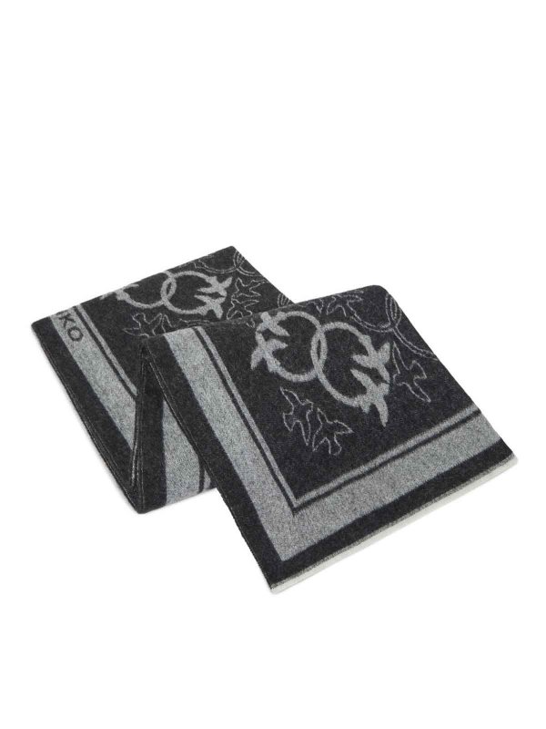 The Best Shops Pinko: tunics - Poncho Love Birds