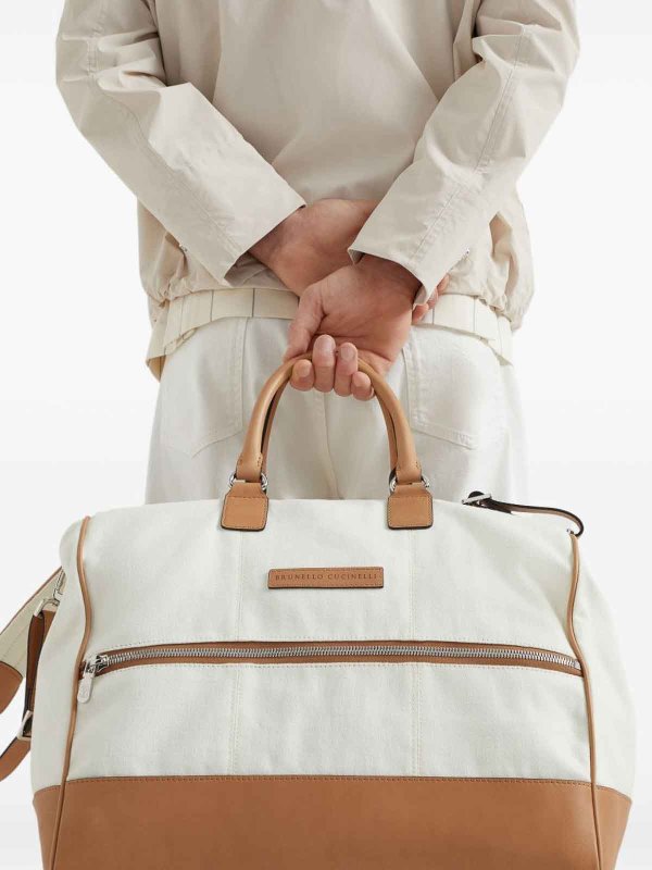 BRUNELLO CUCINELLI buy online 旅行鞄 - ベージュ