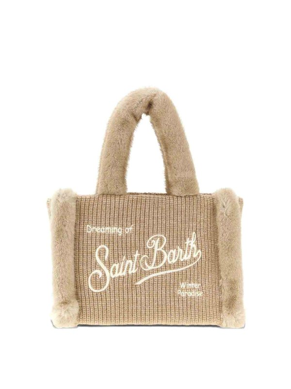 MC2 SAINT BARTH: Handtaschen - Shopper - Braun