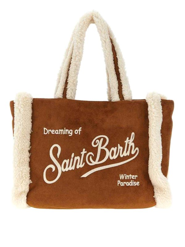 MC2 SAINT BARTH: totes bags - Colette Tote Bag Lined In Sheepskin