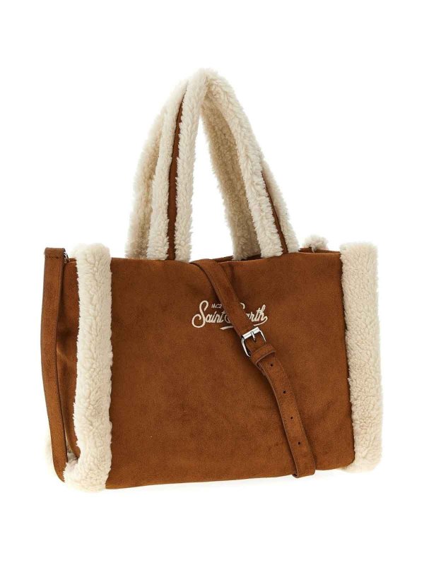 MC2 SAINT BARTH: totes bags online - Colette Tote Bag Lined In Sheepskin