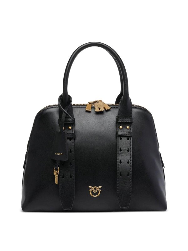 Pinko: トートバッグ - トートバッグ - 黒