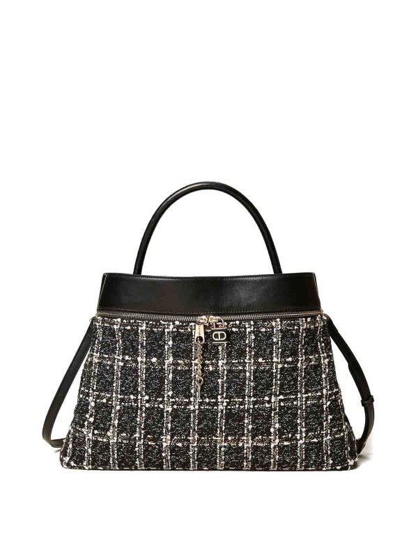 TWINSET: Bolsos Shopping - Bolso Shopping - Negro