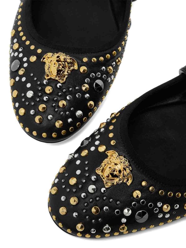 The Best Shops VERSACE: Ballerinas - Ballerinas - Schwarz