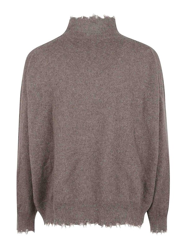 The Best Shops ANTONELLI FIRENZE: Col roulé & Col polo - Pull Col Roulé - Beige