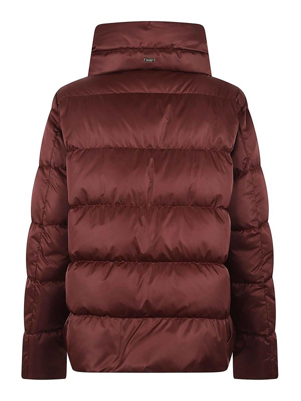 The Best Shops HERNO: Kurze Daunenjacken - Daunenjacke - Dunkelrot