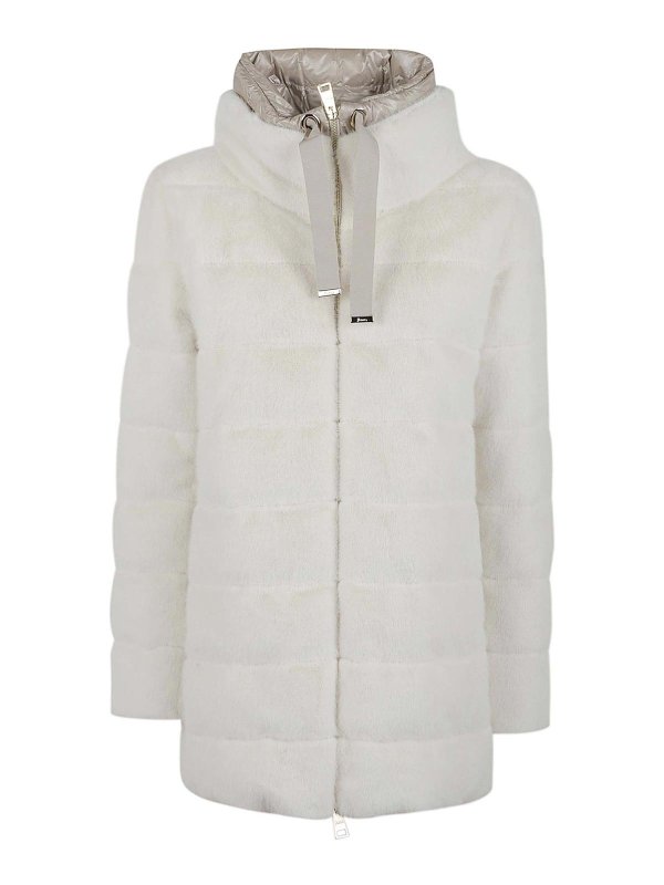 HERNO: Kurze Daunenjacken - Daunenjacke - Weiß