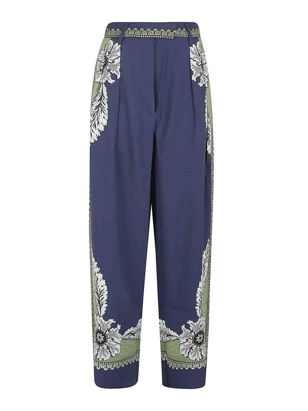 LA DOUBLEJ: Pantalones casual - Pantalón Casual - Azul