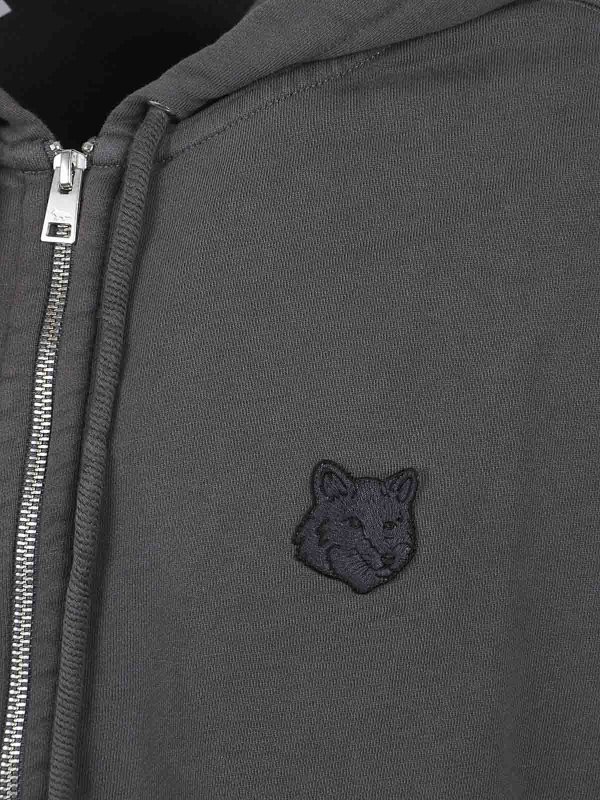 MAISON KITSUNÉ: Felpe e maglie online - Felpa con cappuccio oversize