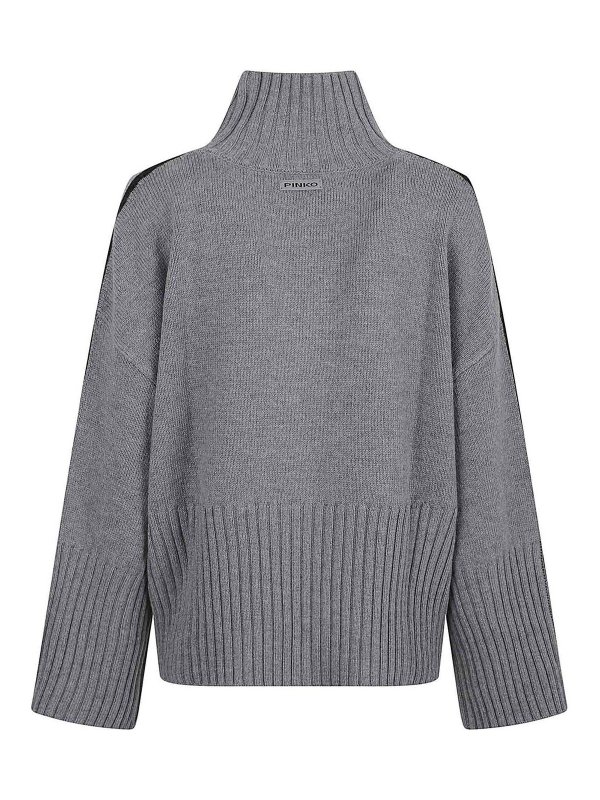 The Best Shops Pinko: crew necks - Barbados Maglia Cordonetto 100