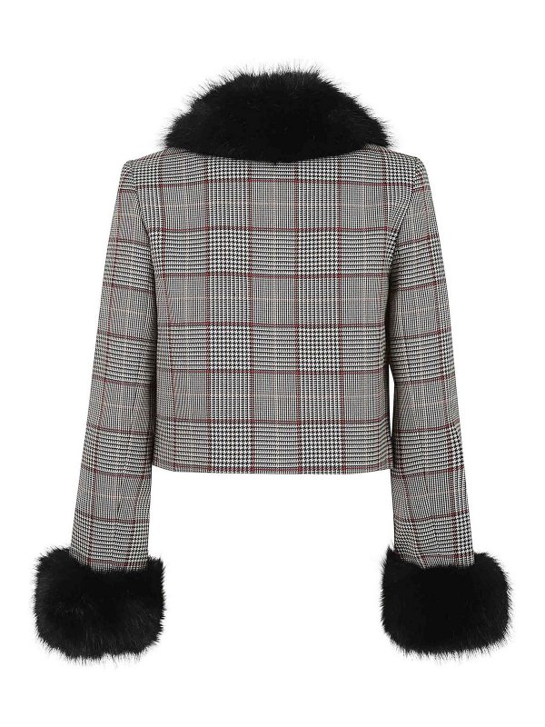 The Best Shops Self Portrait: Abrigos de borreguito y piel  - Abrigo De Piel - Marrón