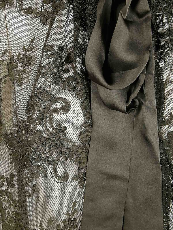 ZIMMERMANN: cappotti al ginocchio online - Memento Lace Cape