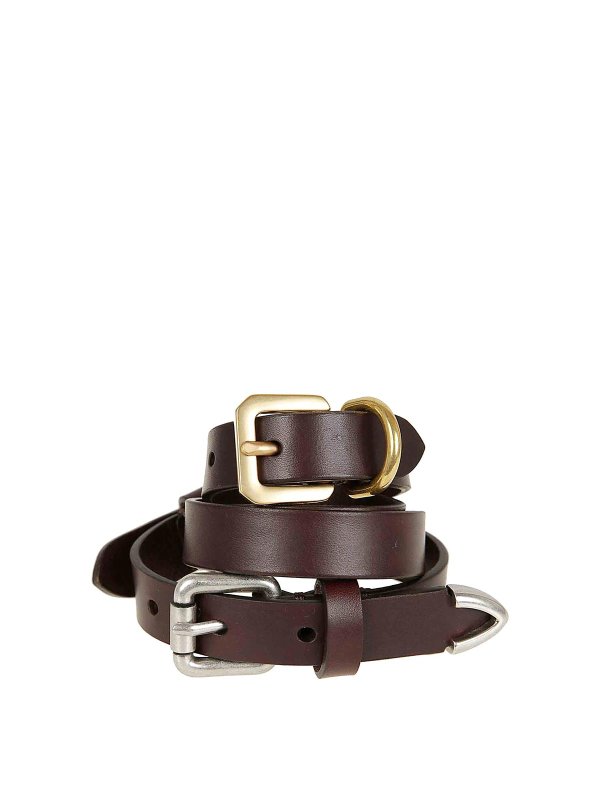 ETRO: belts - Belt Buckles Leather
